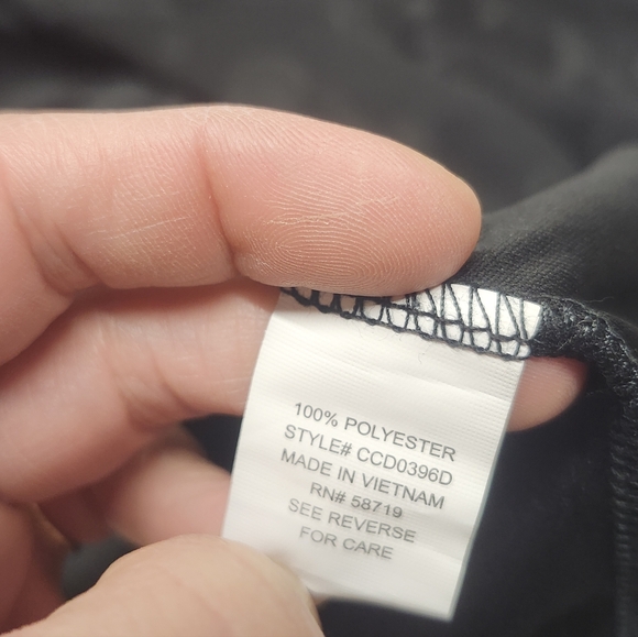 NWT NY Collection A-Line Dress Women’s Small Black Polka Dot Short Sleeve Lined - Picture 9 of 13